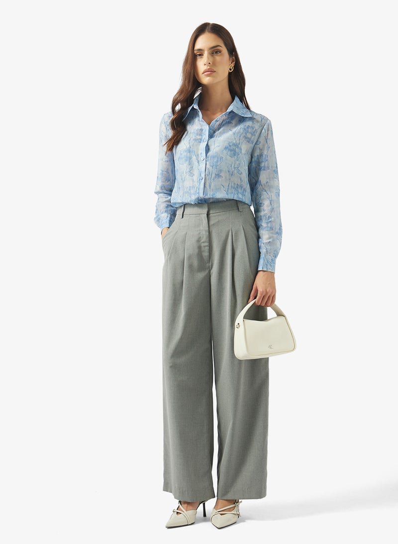 ايلا قميص بطبعة زهور - Image 4