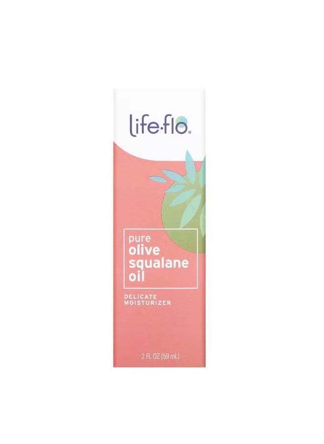 Life-flo - Pure Olive Squalane Oil 2 fl oz 59 ml - Image 1