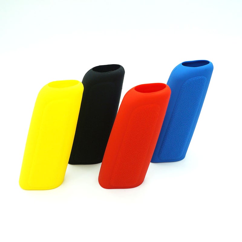 4 Pcs Practical Silicone Cover Handbrake Cover Protector Gear Knob for Car (Yellow) - Image 5