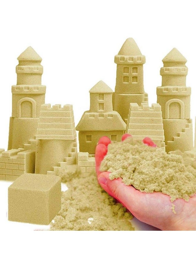 FunBlast Creative Sand for Kids - Kinetic Sand Kit for Kids Activity Toys | Soft Sand Clay Toys for Kids/Boys/Girls Without Mould & Tray Approx 1 Kg (Natural Color) - Image 2