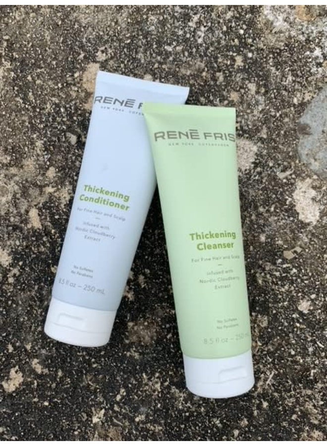 RENEFRIS Thickening Shampoo and Thickening Conditioner 250ml – Volumising 2-in-1 Shampoo and Conditioner for Fine Hair, Sulfate and Paraben Free, Promotes Natural Growth and Maximum Fullness 8.5 FL oz - Image 5