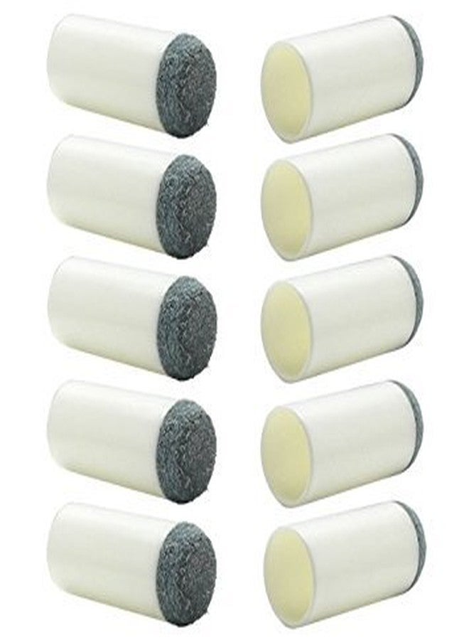 KBA Slip on cue Tips 10 mm for Snooker n Pool cue (10 Pieces) - Image 1