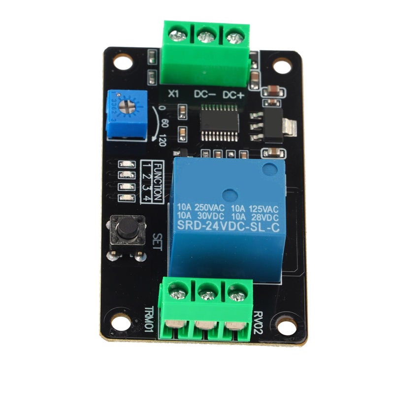 DC24V وحدة توقيت التتابع تأخير التشغيل الذاتي تأخير الإشعال 5V 12V 24V - Image 2