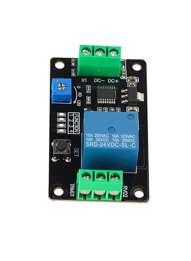 DC24V وحدة توقيت التتابع تأخير التشغيل الذاتي تأخير الإشعال 5V 12V 24V - Image 1