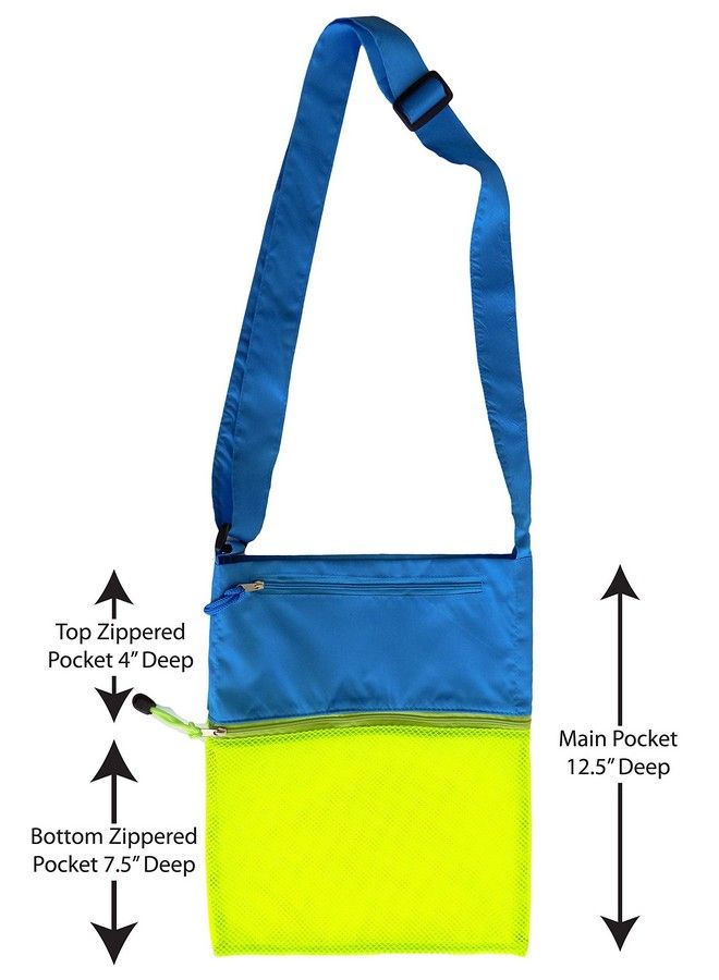 Sand Dipper Shell Collecting Beach Bag (3 Pocket) - Image 3