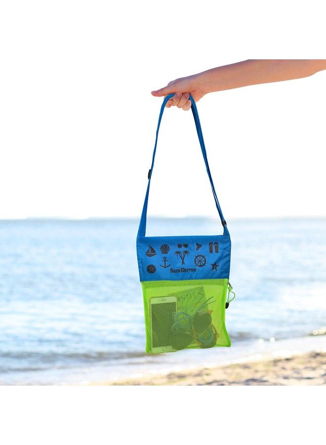 Sand Dipper Shell Collecting Beach Bag (3 Pocket) - Image 4