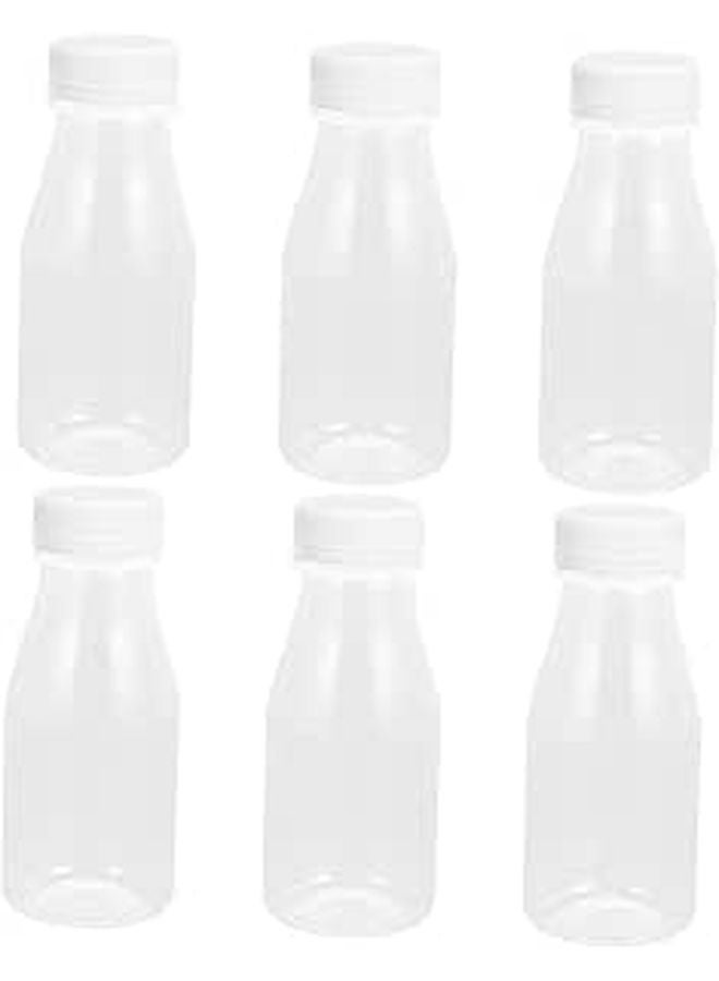 6Pcs Slim Water Bottles Leakproof Portable Juice Containers for School Adults Boys Girls - Image 1