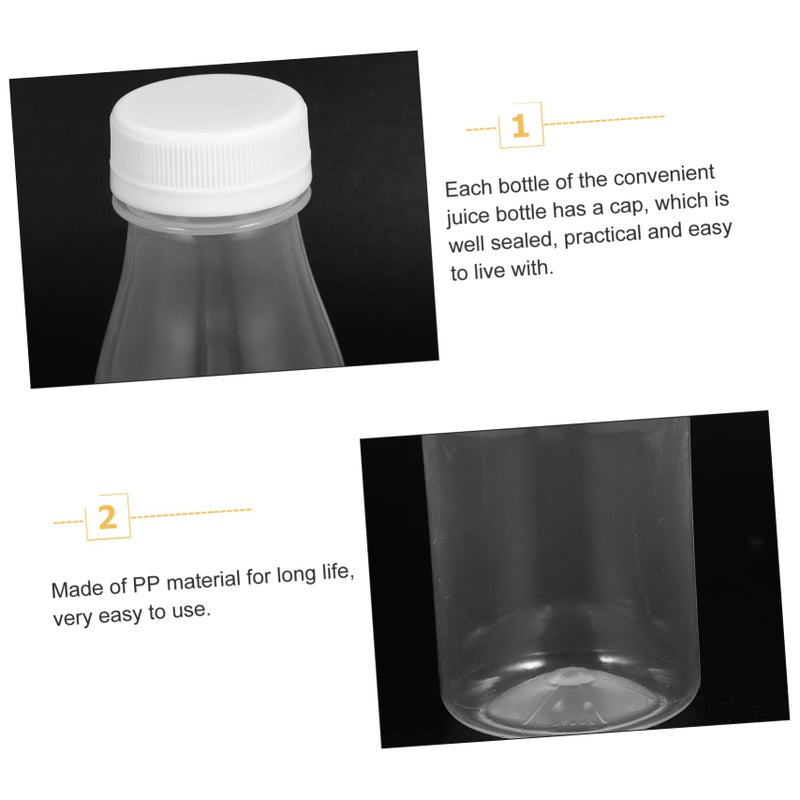 6Pcs Slim Water Bottles Leakproof Portable Juice Containers for School Adults Boys Girls - Image 4