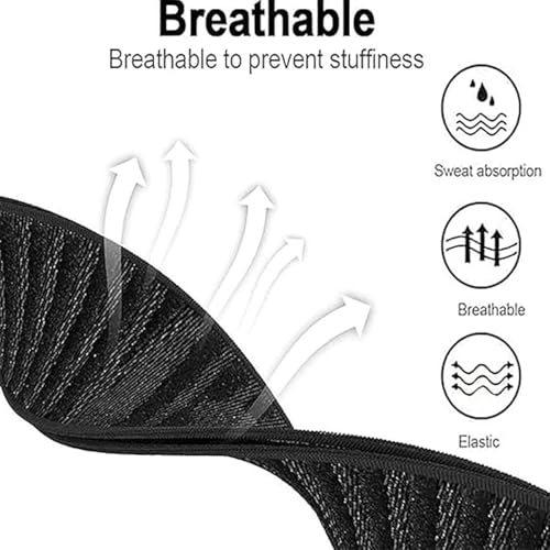 BIFANXI® Nylon Strap Suitable for Whoop 5.0 | Knit Bands Slim Lightweight Design, Scratch Resistant, Easy Fit | Black Gray-Silver Frame/5.0 - Image 3