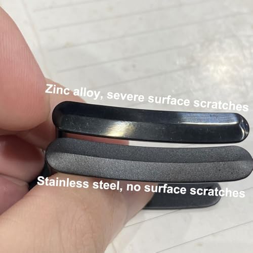 BIFANXI® Nylon Strap Suitable for Whoop 5.0 | Knit Bands Slim Lightweight Design, Scratch Resistant, Easy Fit | Black Gray-Silver Frame/5.0 - Image 5