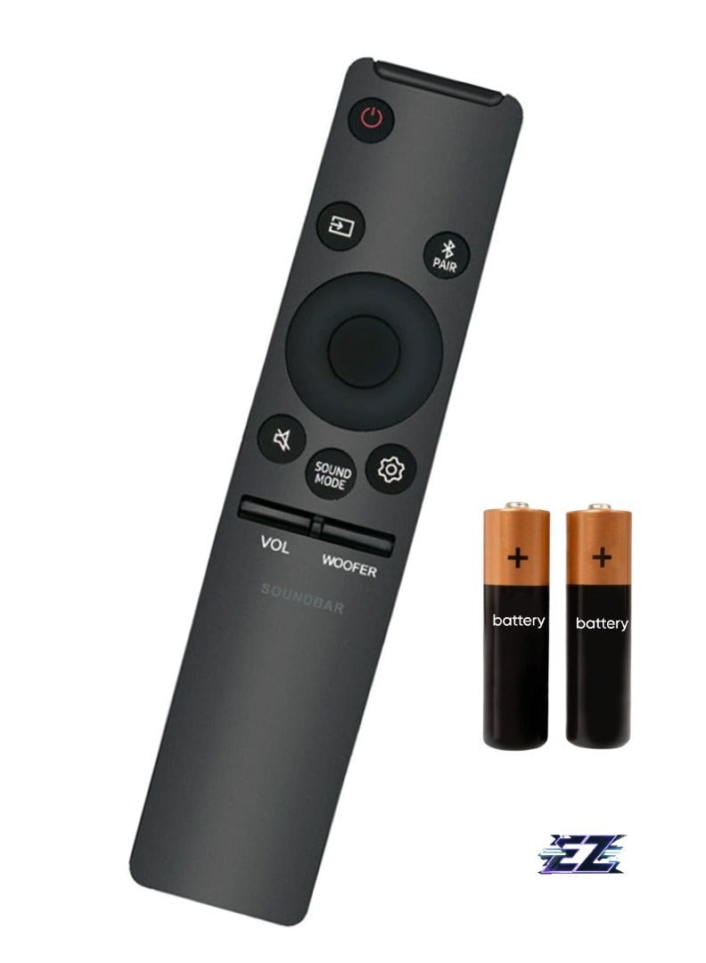 PopZa New Replacement Remote Control AH59-02767A for Samsung Soundbar HW-N650, HW-N550, HW-N450 with Batteries Included - Image 1