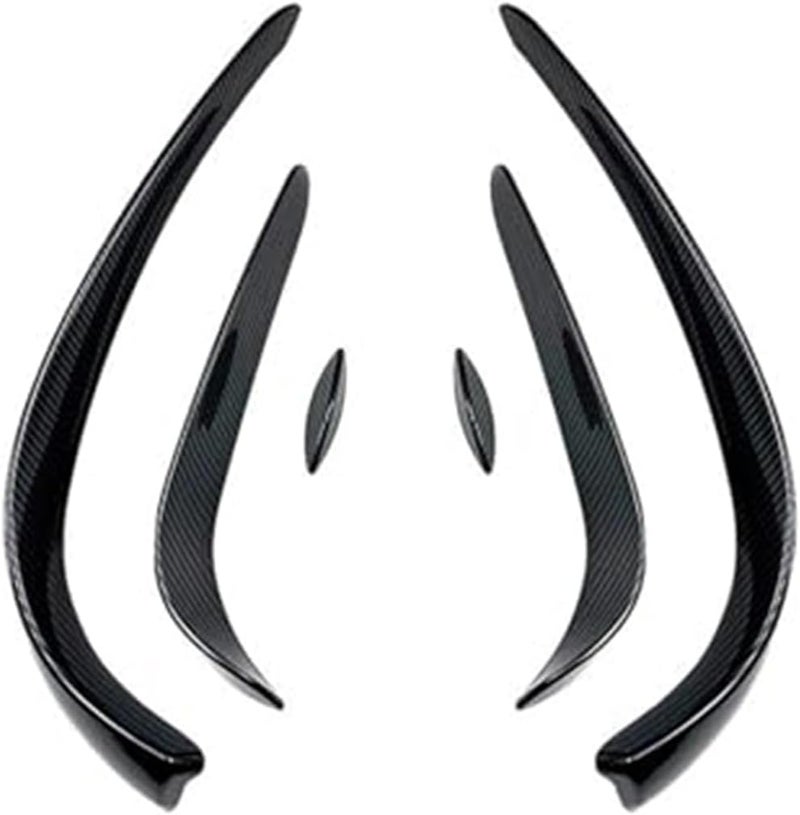 QASULER Front Bumper Lip Spoiler for W205 Models - Image 1