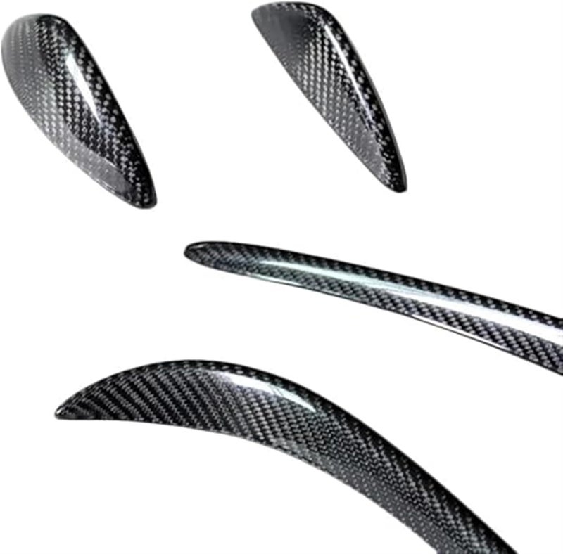 QASULER Front Bumper Lip Spoiler for W205 Models - Image 2