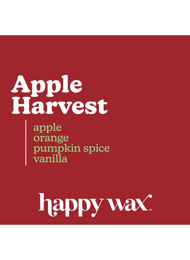 Happy Wax Happy Wax Fall Apple Mix Premium Scented Natural, Non Toxic Soy Wax Melts - 6 Total Oz. of Scented Wax Melts. Includes: Apple Jam Donut, Apple Harvest, Mulled Cider  - Image 3