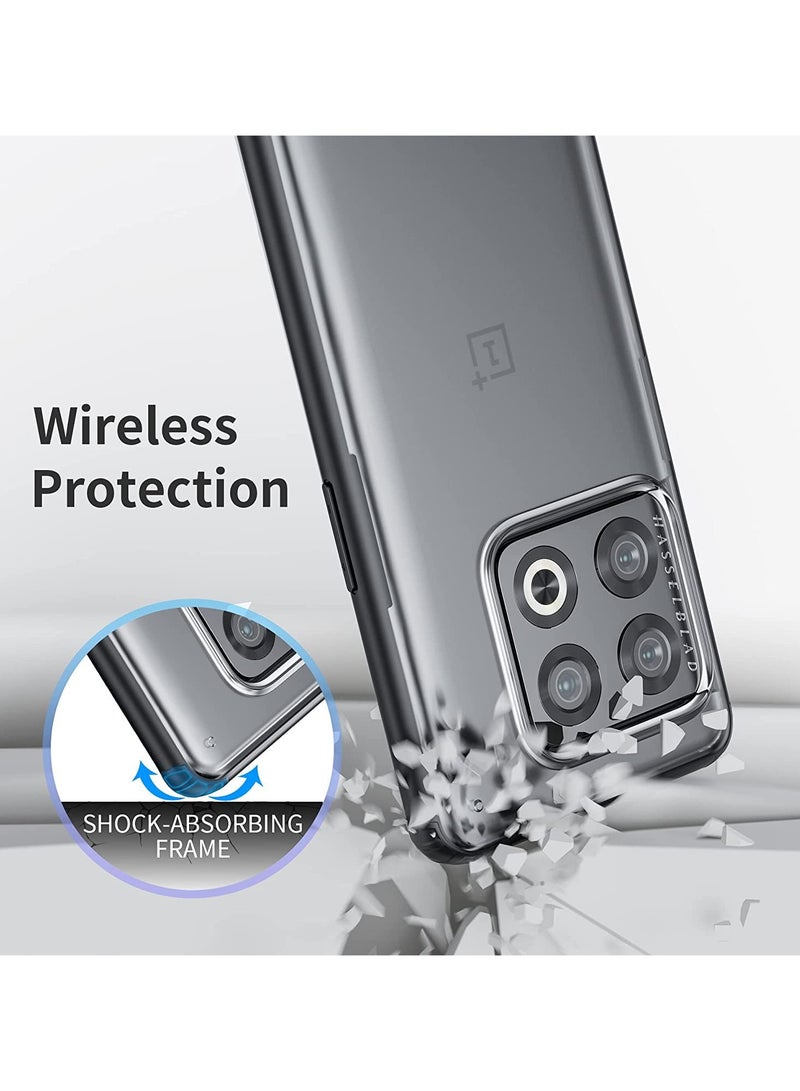 ارواق حافظة ظهر أكريليك مغطاة بالفروست مع حماية ضد الصدمات لهاتف OnePlus 10 Pro - Image 2