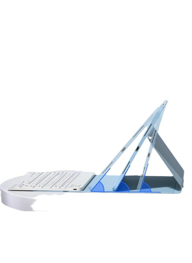 عام غطاء لوحة مفاتيح لسامسونج جالاكسي تاب S11 11 بوصة 2025، غلاف واقي رفيع بألوان حلوى مع لوحة مفاتيح بلوتوث قابلة للفصل مغناطيسيًا مع حامل قلم S. - Image 2