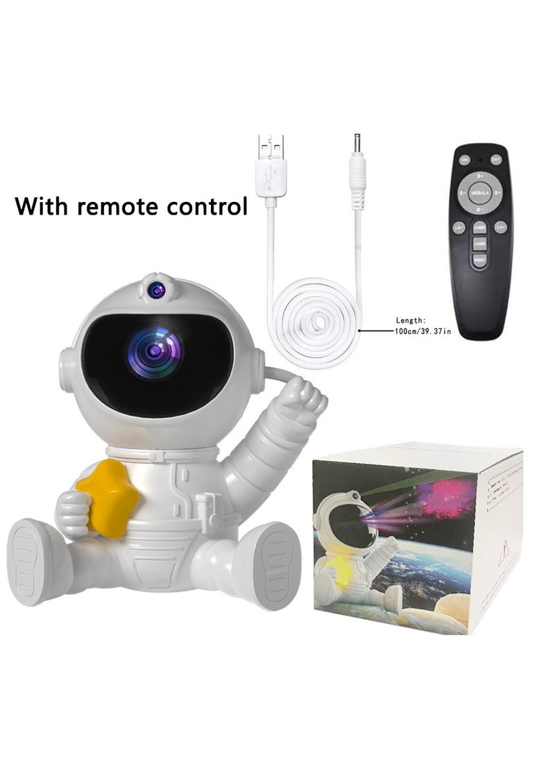 Room Light Starry Sky Projector Astronaut Nebula Galaxy Night Light Lamp Kids Room Ceiling Decoration - Image 3