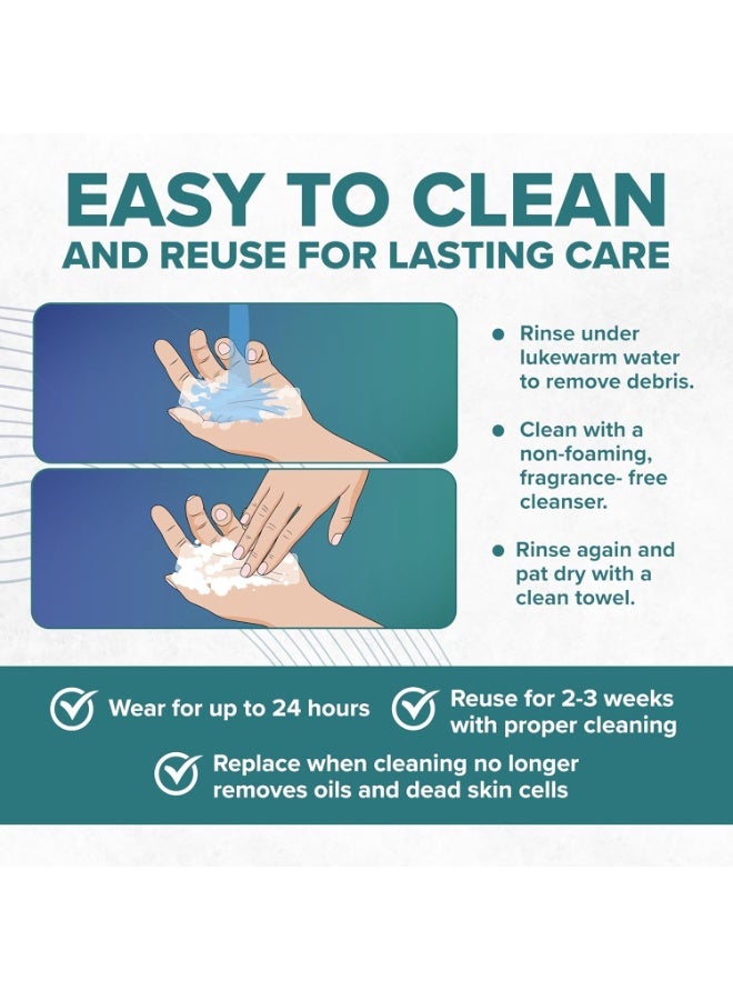 PROSIL EpiDerm Long Strips Natural Silicone Scar Sheets – Soft, Flexible & Reusable Scar Sheets - Scar Treatment for Tummy Tuck, C-Section & Surgery Scars - Conforms to Body Contours - 1.4" x 11.5", 1 Pair - Image 3