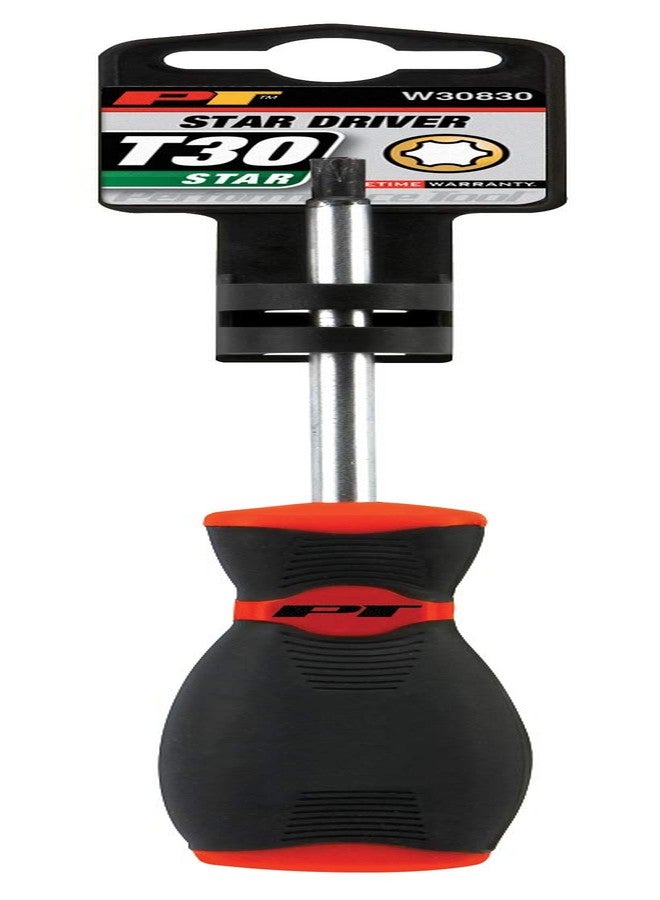 بيرفورمانس تول مفك براغي نجمي احترافي T30 X 4 بوصة من Performance Tool مع طرف مغناطيسي - Image 3