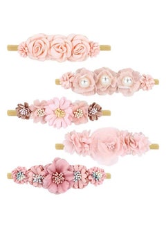 5 Pack Delicate Floral Flower Nylon Headbands Hair Bands Accessories For Baby Girls Newborns Infants Toddlers Kids (5 Pack S10) - pzsku/Z800471E5DA2D4BD0C8A5Z/45/_/1720085565/6e72aab4-e60d-4aaf-8de8-21abcb6b12d7