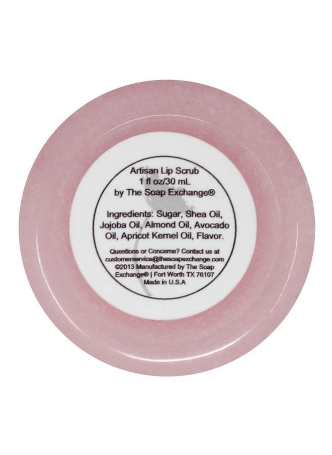 The Soap Exchange The Soap Exchange Lip Scrub - Pink Lemonade Flavor - Hand Crafted 1.5 oz / 42.5 g Natural Lip Care, Artisan Lip Treatment, Exfoliate, Hydrate, & Protect. Made in the USA.  - Image 4