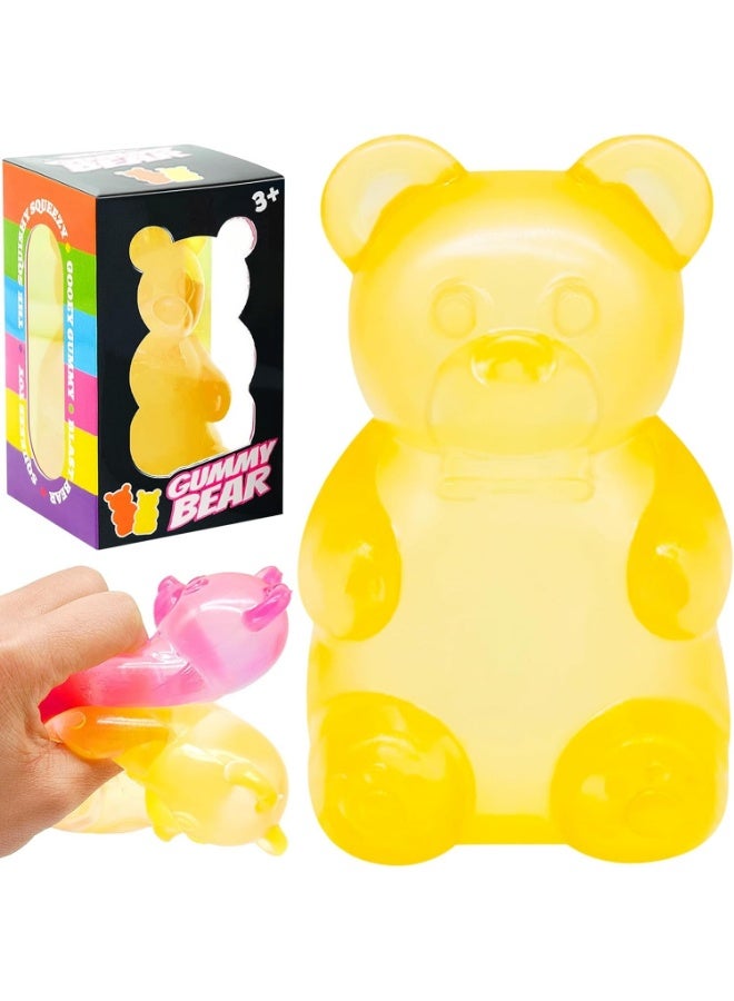 Gummy Fidget Toys Squishy Drop 1 Pack, Stress Cube Squishies Anxiety Stress Relief, Ice Squishy Stress Cube-Drop Malt Sugar Balls, Sensory Toys for Kids with Autism, Fidgets for Classroom Prize Toys - Image 1