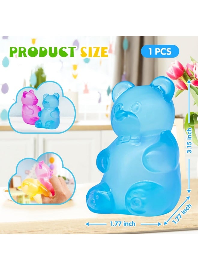 Gummy Fidget Toys Squishy Drop 1 Pack, Stress Cube Squishies Anxiety Stress Relief, Ice Squishy Stress Cube-Drop Malt Sugar Balls, Sensory Toys for Kids with Autism, Fidgets for Classroom Prize Toys - Image 2