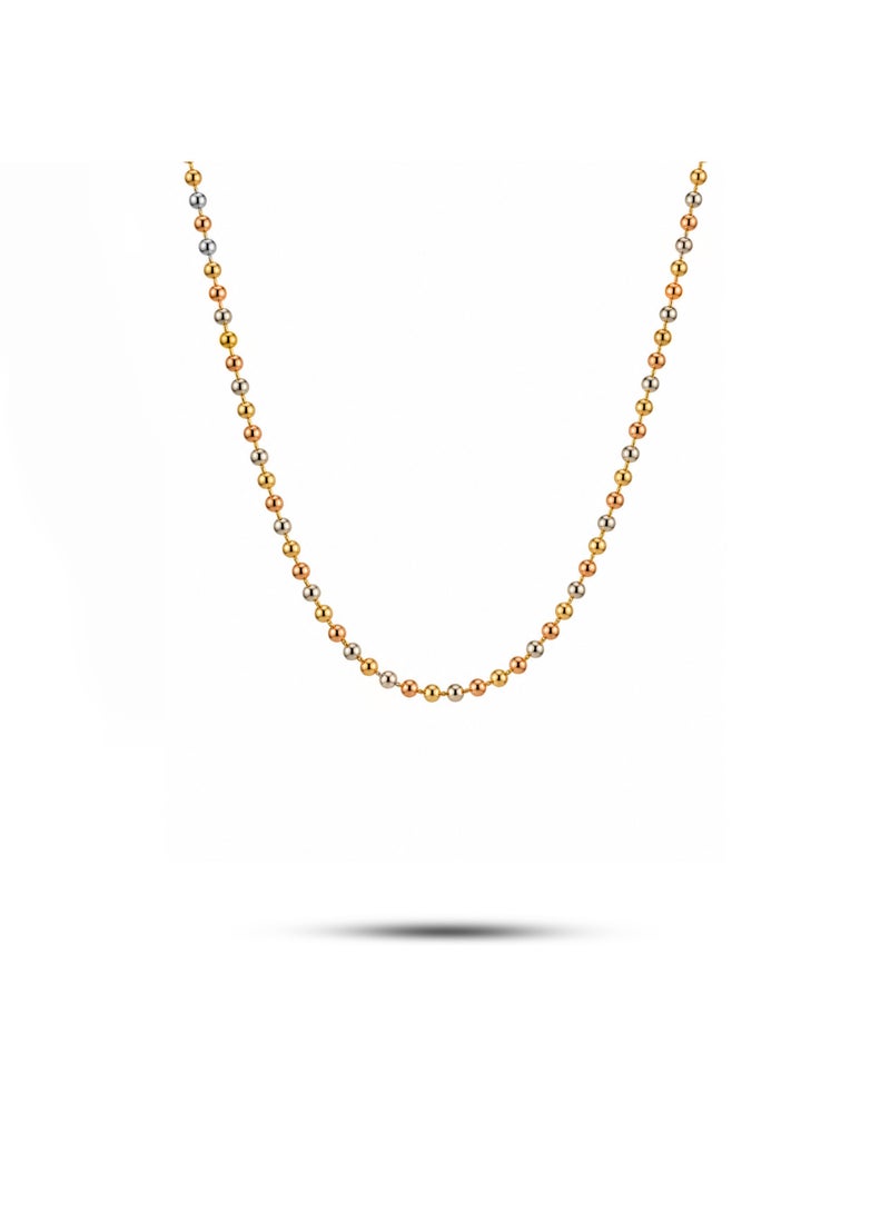 Ruby Art Gold 18K real Gold Necklace for women- 4.8 Grams - Image 1