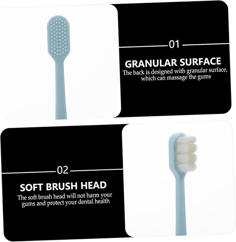 4Pcs Ultra Soft Bristle Toothbrush Set For Adults Kids And Maternity Care - Image 3
