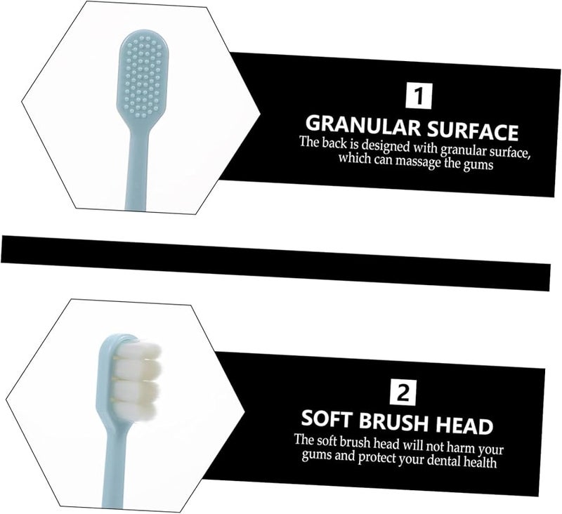 4Pcs Ultra Soft Bristle Toothbrush Set For Adults Kids And Maternity Care - Image 5