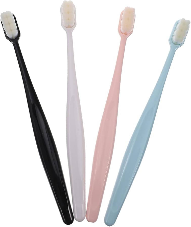 4Pcs Ultra Soft Bristle Toothbrush Set For Adults Kids And Maternity Care - Image 2