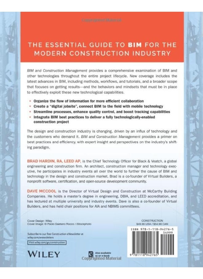 null - WILEY BIM and Construction Management – Proven Tools, Methods, and Workflows, Second Edition - Image 1