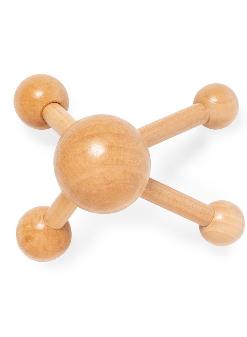 ✅اداة تدليك طبيعية للجسم من الخشب للتدليك العلاجي بالخشب مدلك (التصريف اللمفاوي) و نحت الجسم، وتدليك العضلات والتدليك الرياضي لتخفيف آلام العضلات و المفاصل واعطاء شعور بالاسترخاء - Image 4