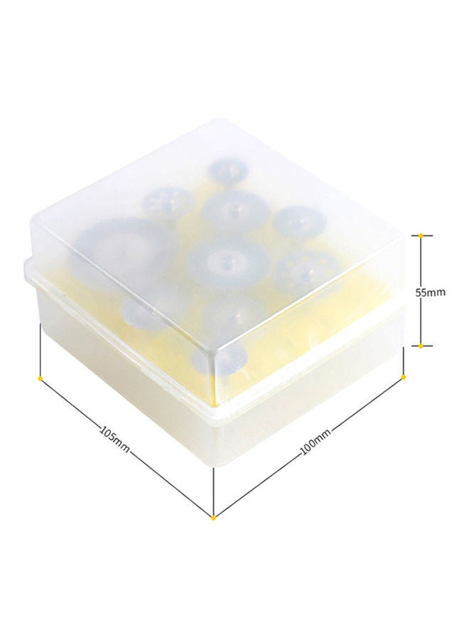 NIBEMINENT 10-Piece Diamond Cutting Discs Set With Storage Box Silver 10.50x5.50x10.00cm  - Image 2