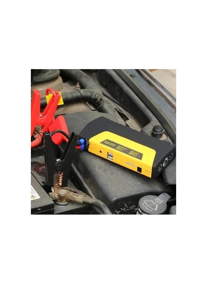 SHEZA STAR Car Jump Starter Power Bank 12000mAh Portable Car Battery Booster with USB Charge Output Port LED Light Jump Starter for Cars Trucks  - Image 4