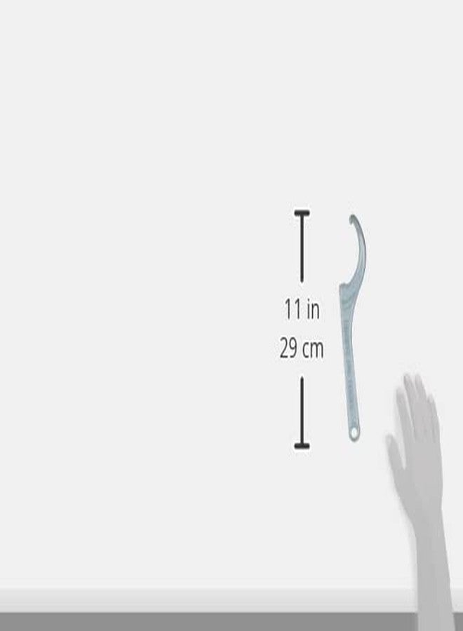 DANCO Durable Metal Spanner Wrench, Chrome, 1-Set (88613) - Image 3