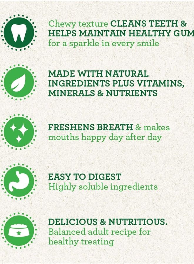 Greenies علاج الأسنان الطبيعي للكلاب GREENIES الأصلية TEENIE، عبوة 6 أونصات (22 علاج) - Image 3