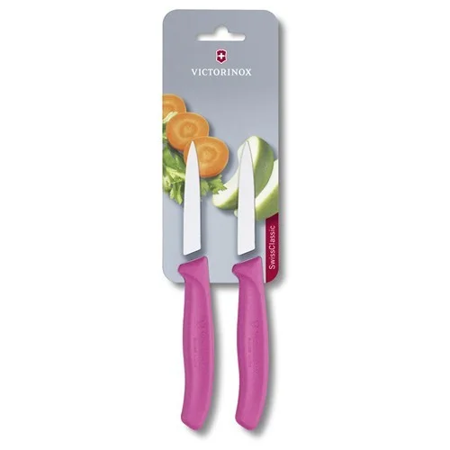 فيكترونوكس 8Cm Paring Knife (Flat Blade) - With Double Blister