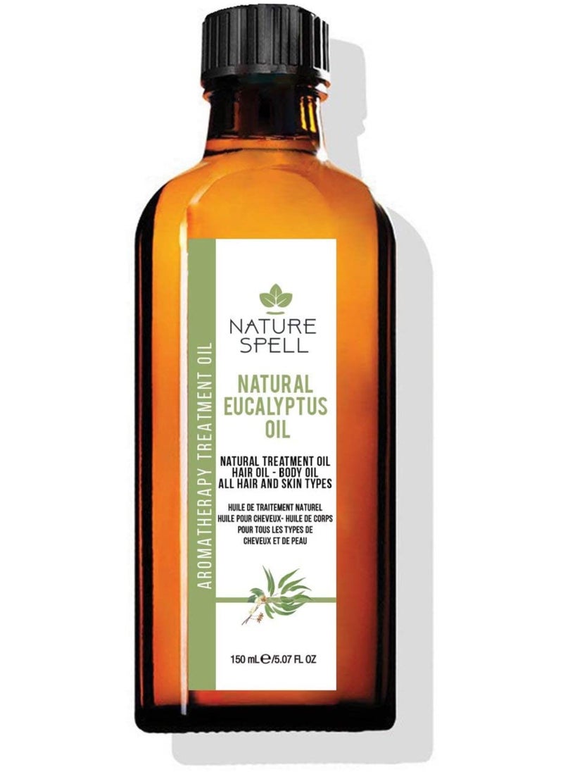Nature Spell Eucalyptus Oil For Hair and Body 150 ML  - Image 1