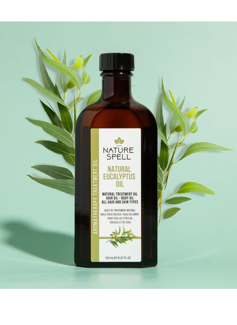 Nature Spell Eucalyptus Oil For Hair and Body 150 ML  - Image 3