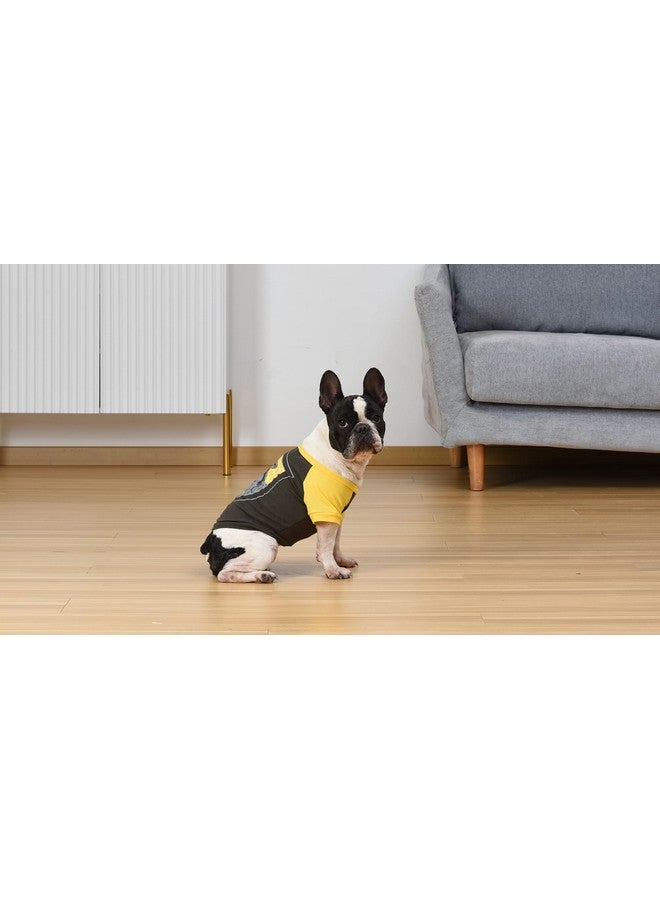 هاري بوتر تيشيرت هاري بوتر هافلباف للحيوانات الأليفة، مقاس كبير جدًا | تيشيرت للكلاب مقاس XL، تيشيرت هاري بوتر للكلاب | ملابس وإكسسوارات هاري بوتر للكلاب لمنازل هوجورتس، هافلباف، FF19290 - Image 4