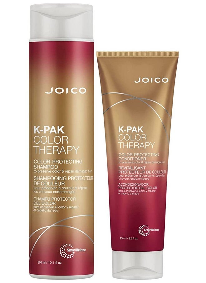 JOICO Kpak Color Therapy Shampoo & Conditioner (10.1 Oz)  - Image 1