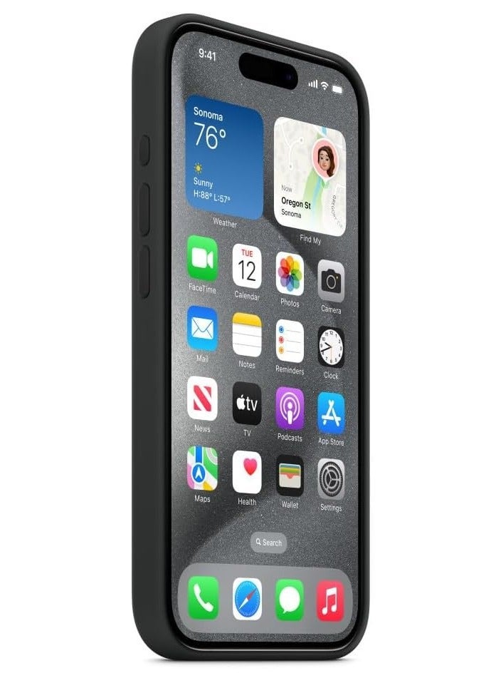 MUNTAQI iPhone 13 Pro Case Premium Leather Cover - Image 3