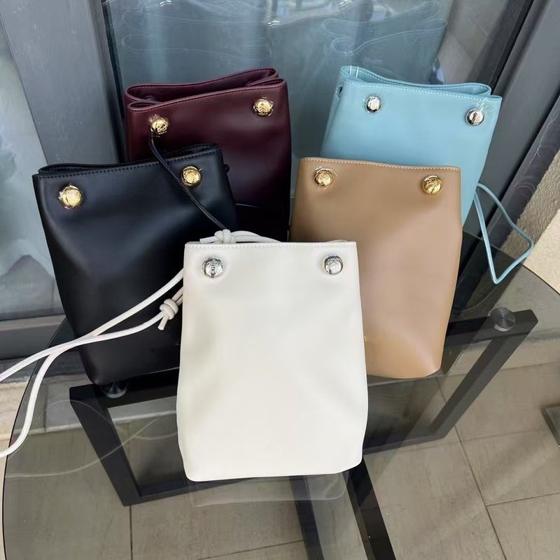 First-Layer Cowhide Mobile Phone Bag, Genuine Leather Small Square Bag, French Armpit Bag, Simple Tote Bag, Fashionable Shoulder Crossbody Bag For Women - Image 2