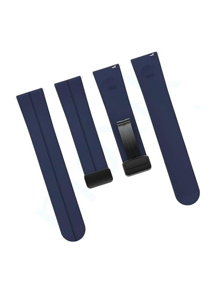 ELTRAZONE Watch Strap Silicone Belt Magnetic Clasp Boat Wave Call Pulse Smart Watch Strap Compatible - Image 2