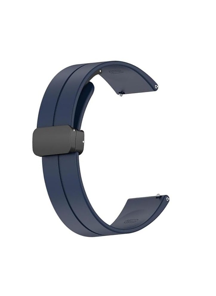 ELTRAZONE Watch Strap Silicone Belt Magnetic Clasp Boat Wave Call Pulse Smart Watch Strap Compatible - Image 1