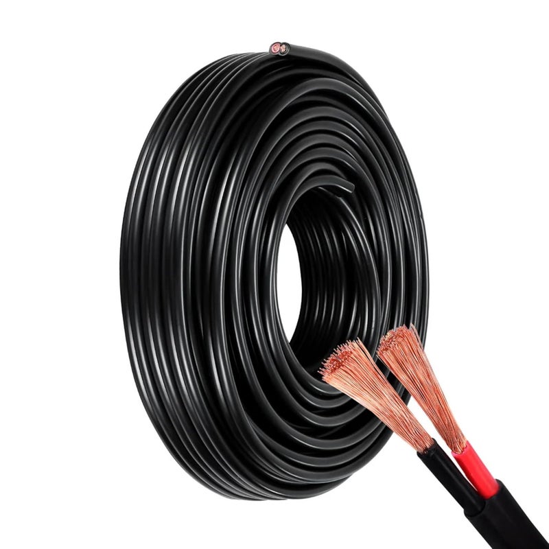 Mabron September Special 25 mm 2 Core Copper Cable Wire for Home Office Industial Electrical Uses etc Multicolor Length 5 Meter - Image 1