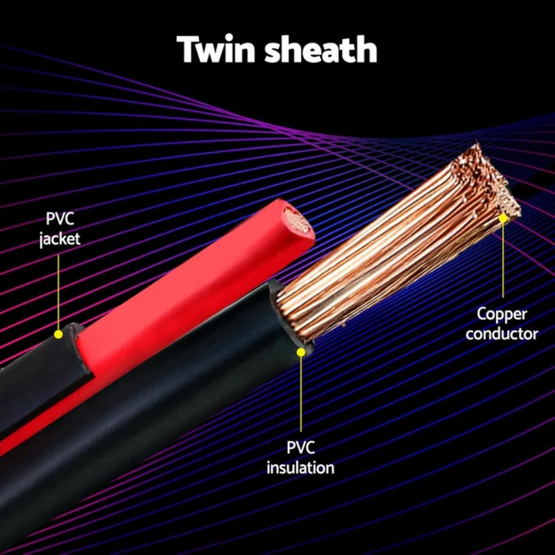 Mabron September Special 25 mm 2 Core Copper Cable Wire for Home Office Industial Electrical Uses etc Multicolor Length 5 Meter - Image 2