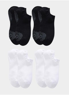 Set of 4 -  Silicon Pad Base Active Low Cut Yoga Socks - pzsku/Z8006238B640C9D8D6ACCZ/45/_/1740487897/3172d228-211e-4697-a99f-10e81c25ada2