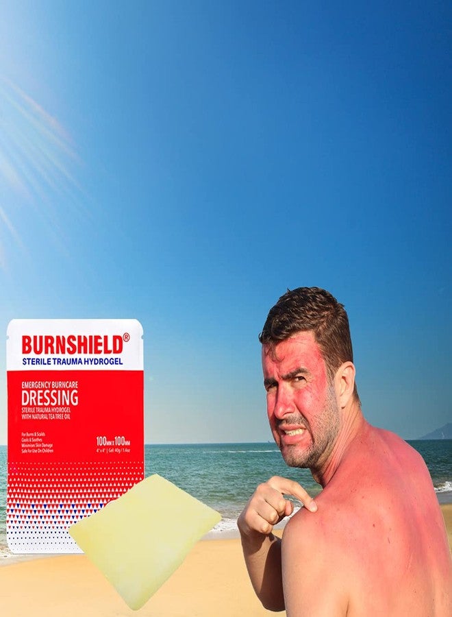 Burnshield 4" X 4" Burn Dressing, Sterile - 6 Count - Image 3